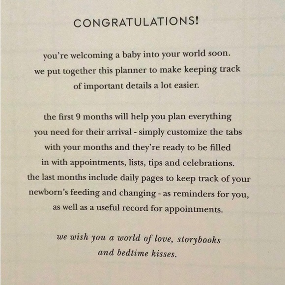 Kate Spade Expecting You Baby Planner - “Planning Our Bundle of Joy” (NWT) - Picture 9 of 10